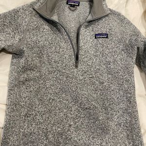 Patagonia grey zip jacket